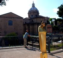 Living Sculpture in Europe - Rome (6)
