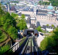 Festungsbahn funiculars, Salzburg (1)