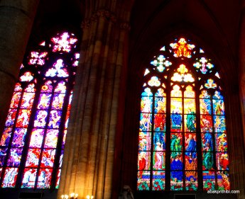 Stained Glass, St. Vitus Cathedral, Prague Castle (1)