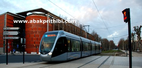 Trams in Toulouse, France (3)